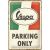 Vespa Skuter Parking Olnly Szyld Tablica 20x30 Blacha Plakat